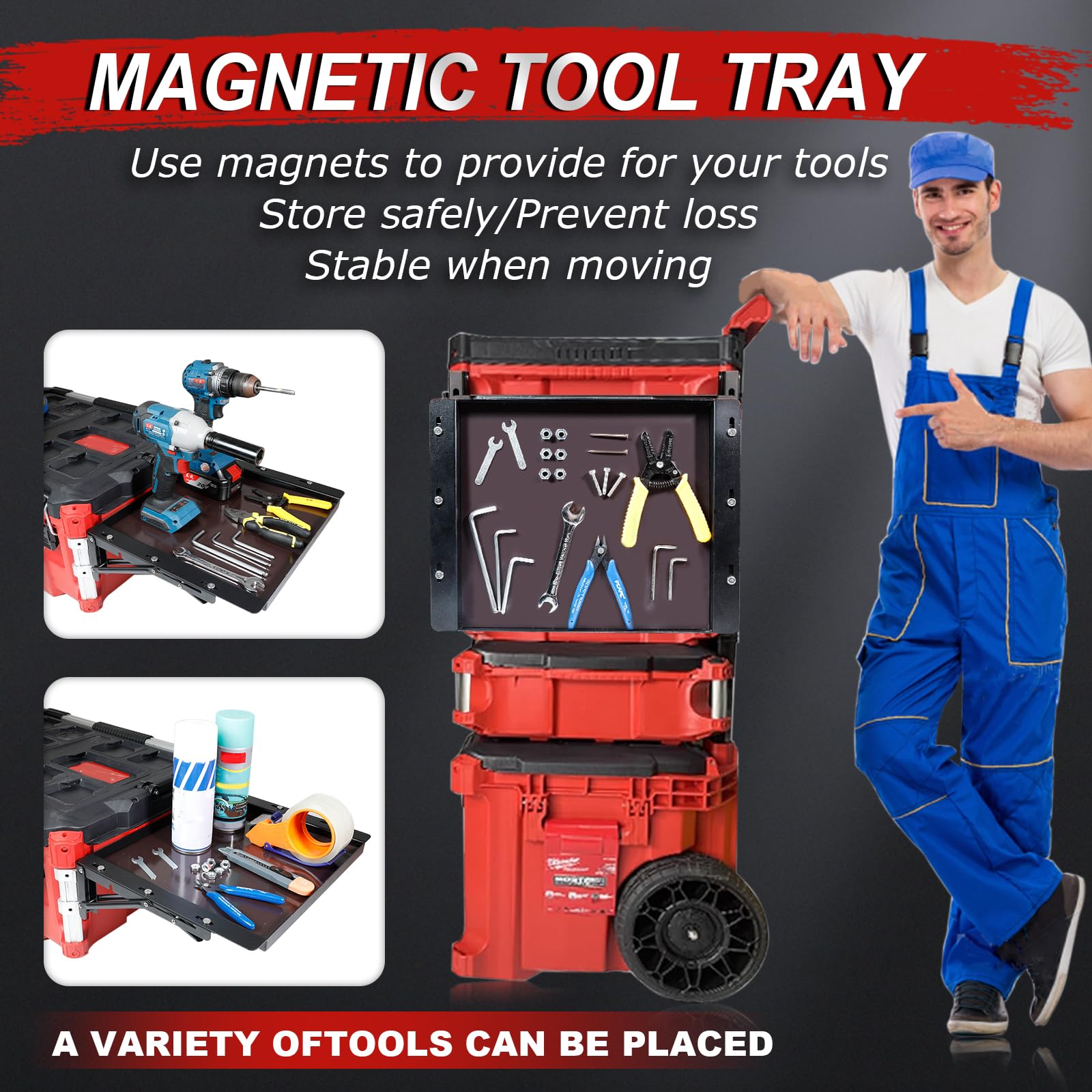 DNShorix detachable workbench provides a flat, stable surface for repairs