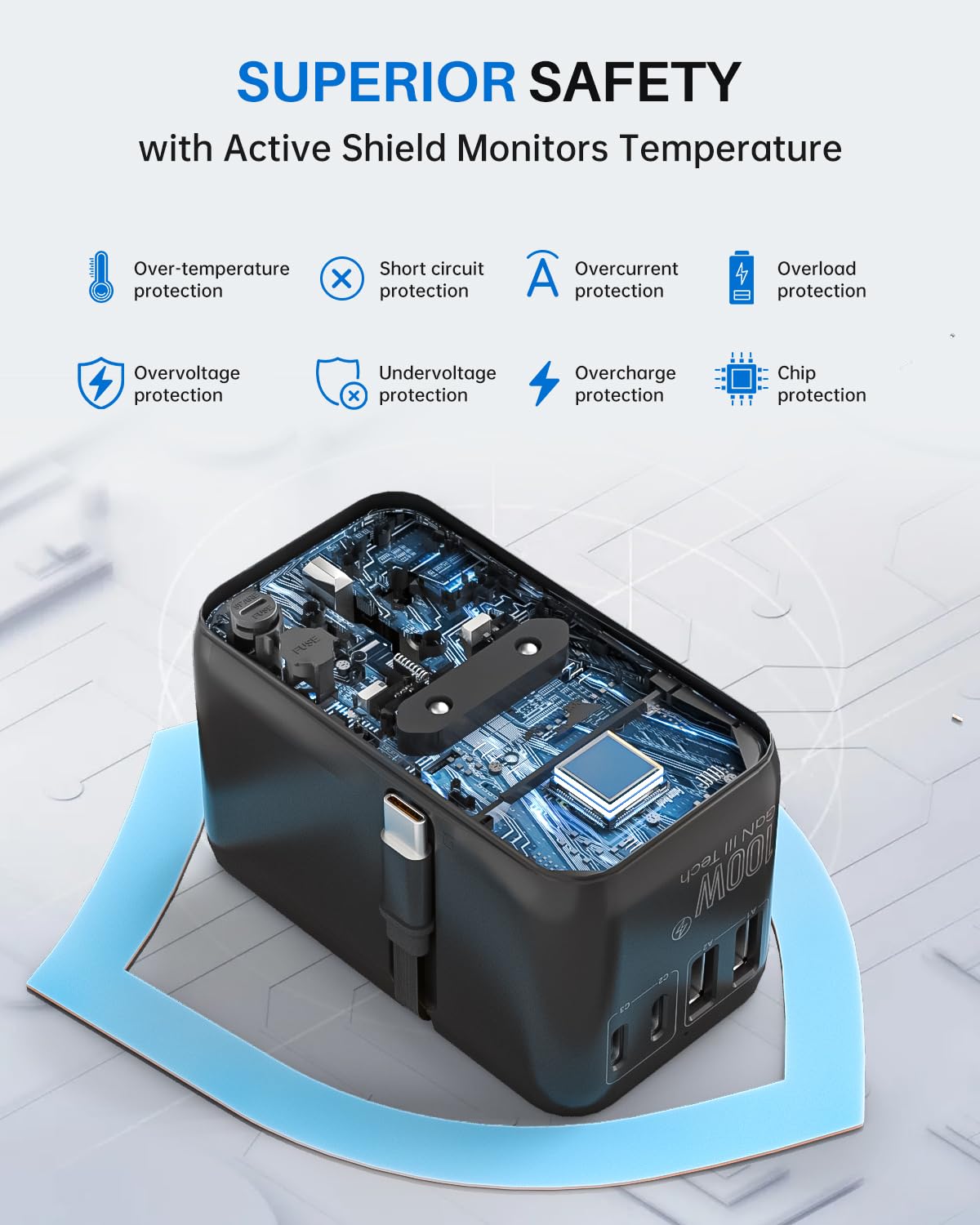 Compact travel companion that fits in a bag or pocket