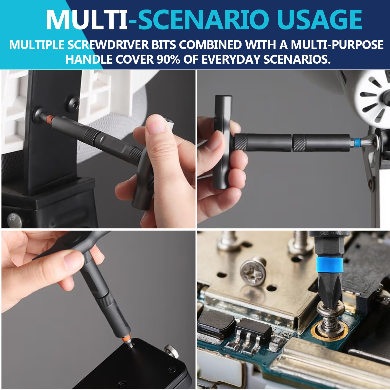Doaho 42-in-1 left-right-rotation mode speeds repairs in tight spaces