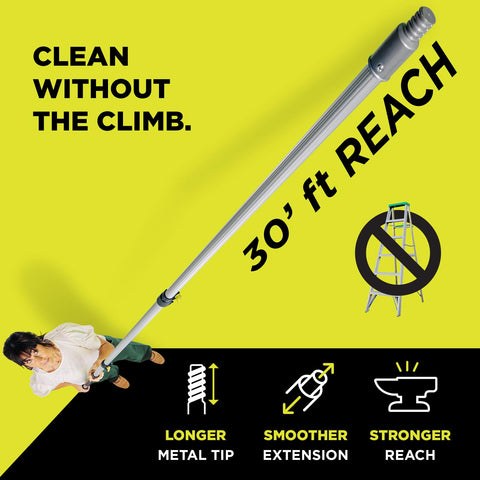 DOCA pole stored compactly in a closet or on a wall