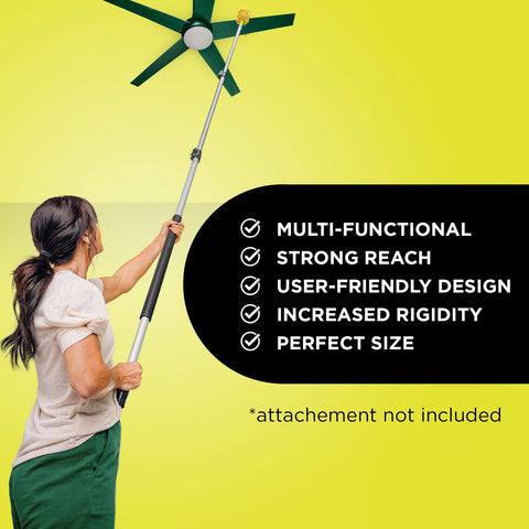 DOCA pole quick-release lever shown for easy length adjustment