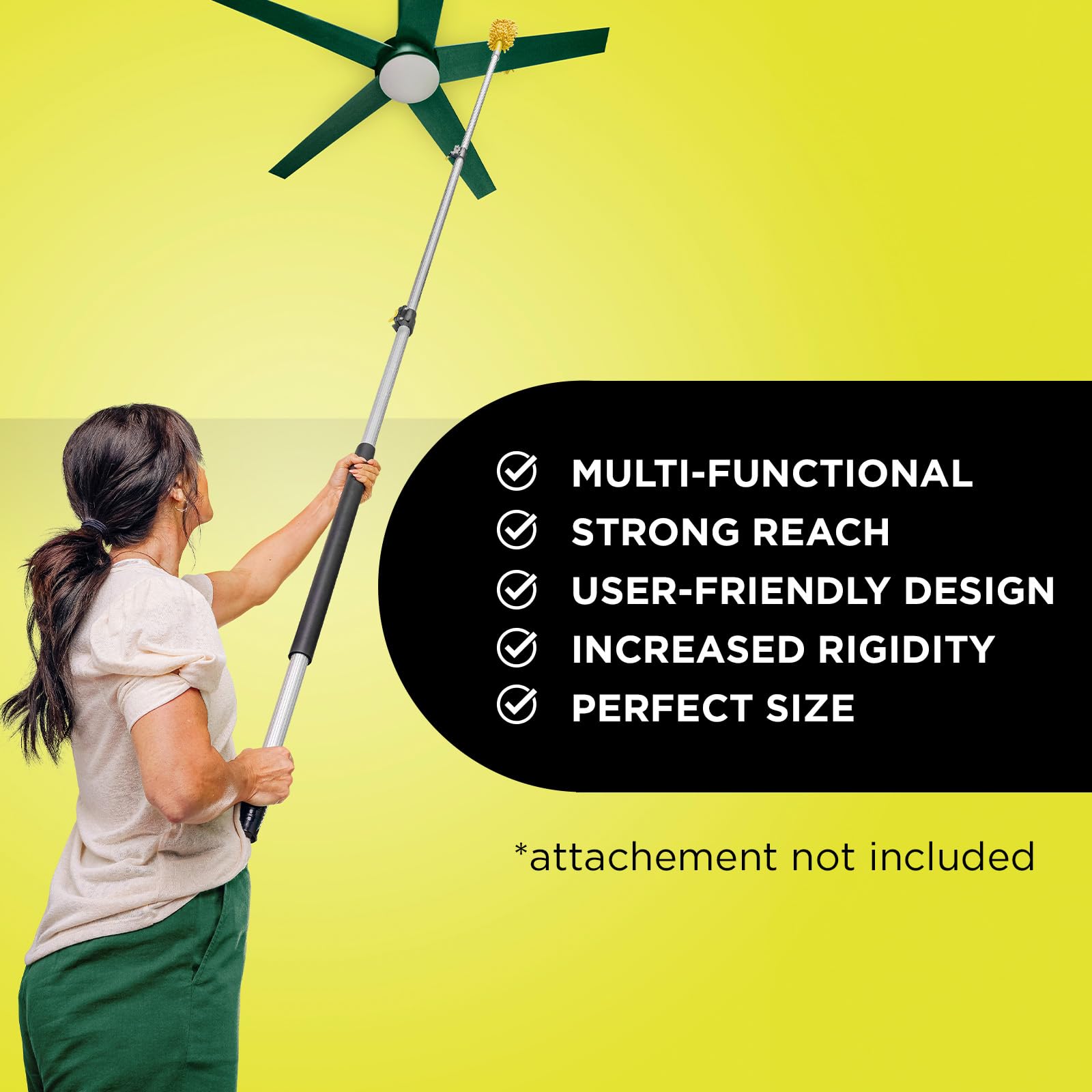 Docazoo Doca straight metal tip for rugged, direct tasks on raised surfaces.