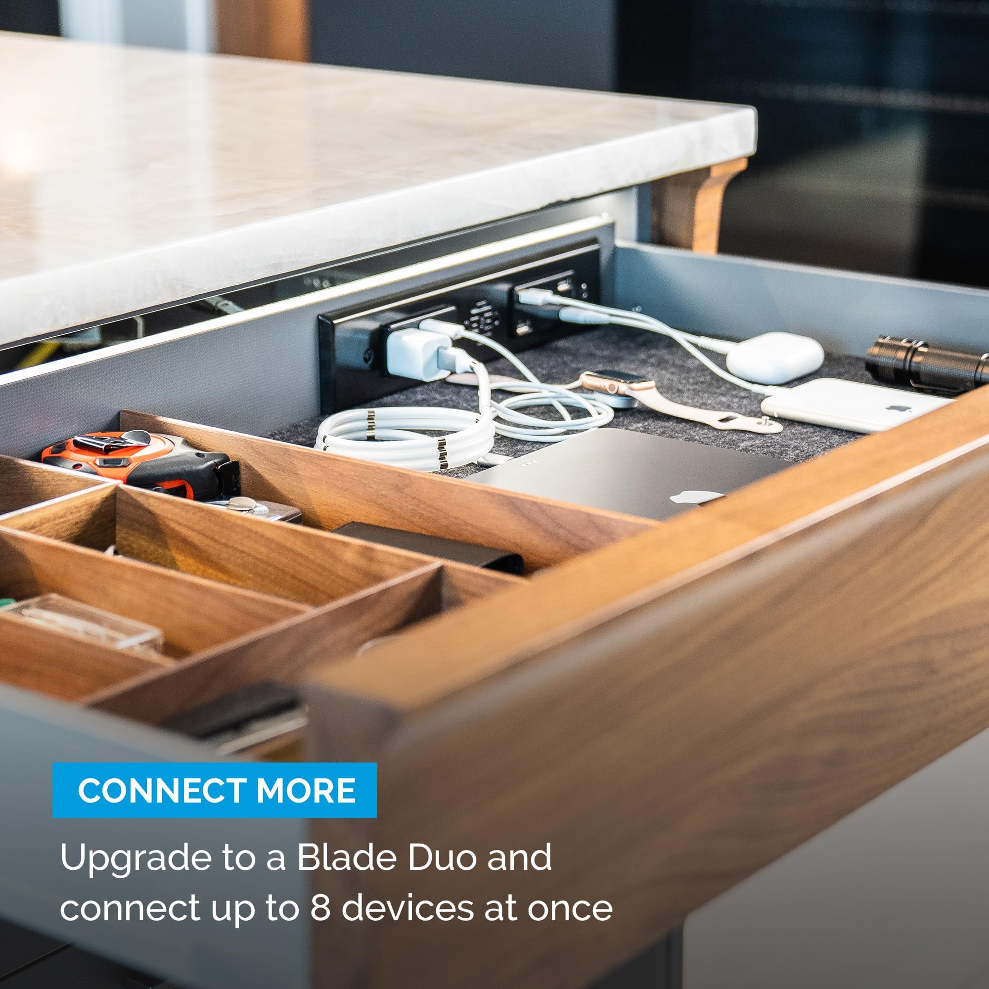 Docking Drawer Blade five year warranty and 24/7 support