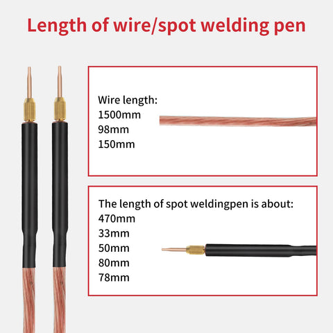 Suitable for 18650 battery packs and thin sheets of nickel or stainless steel