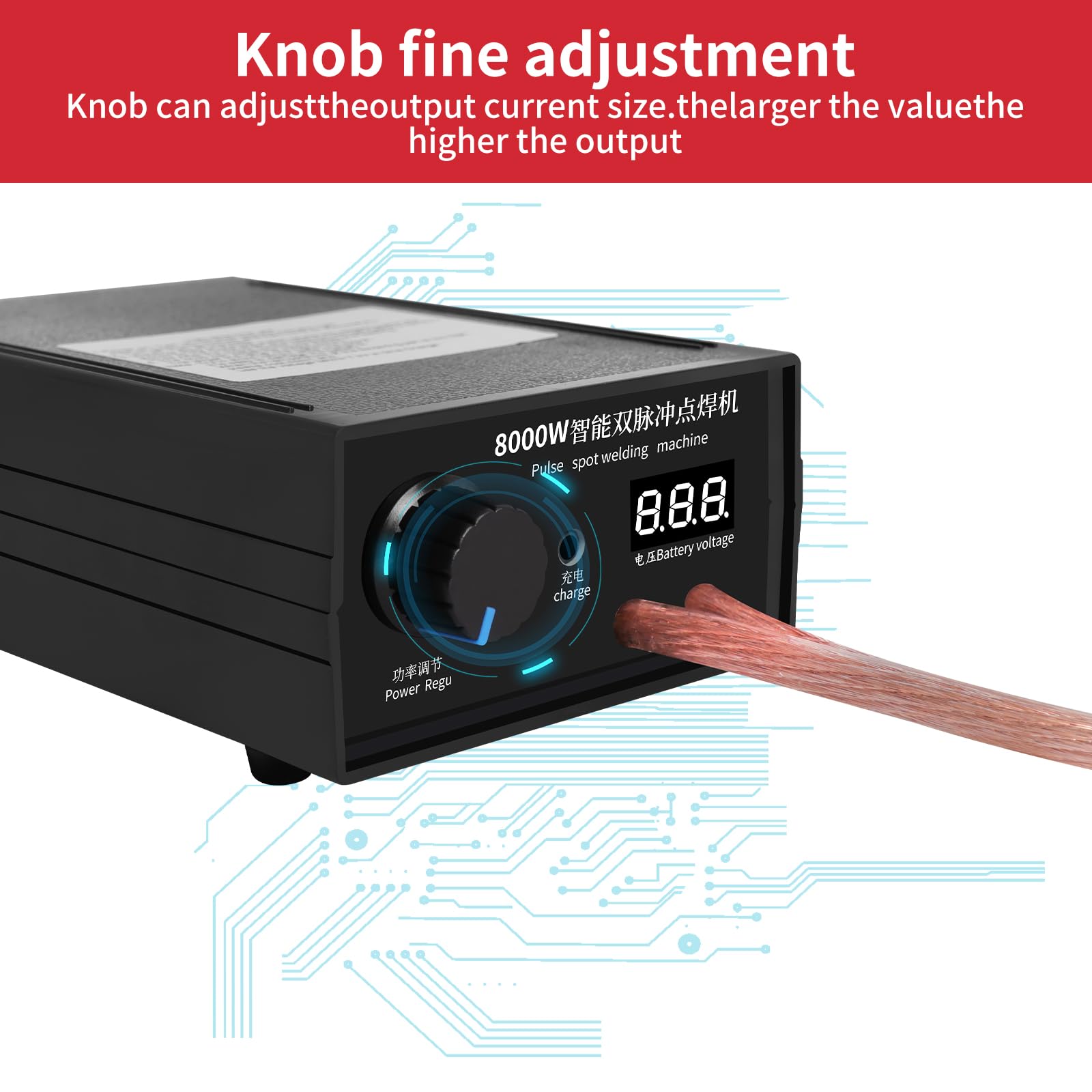 Replaceable solder pins simplify maintenance and quick setup
