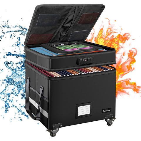 DocSafe fireproof box full unit for organized home filing and secure storage.