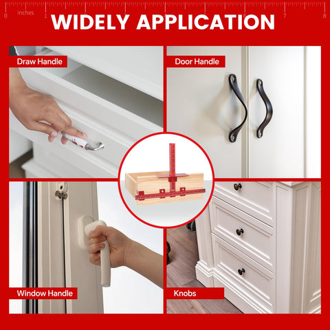 DOCXCDO compatible with round, oval knobs and bar pulls for cohesive hardware.