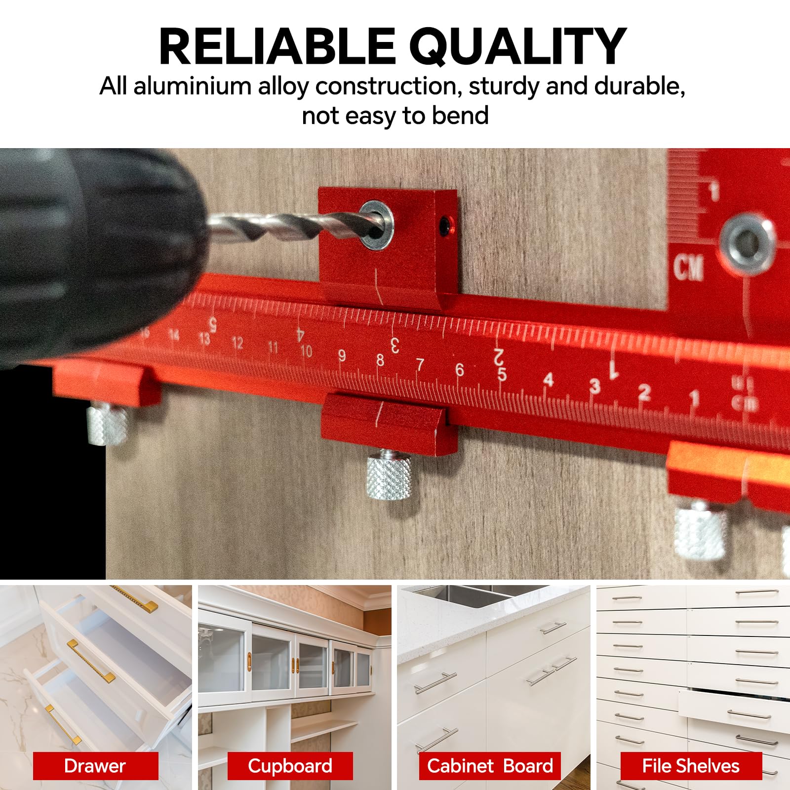 DOCXCDO foam-lined storage box protects tools and keeps components organized during projects.