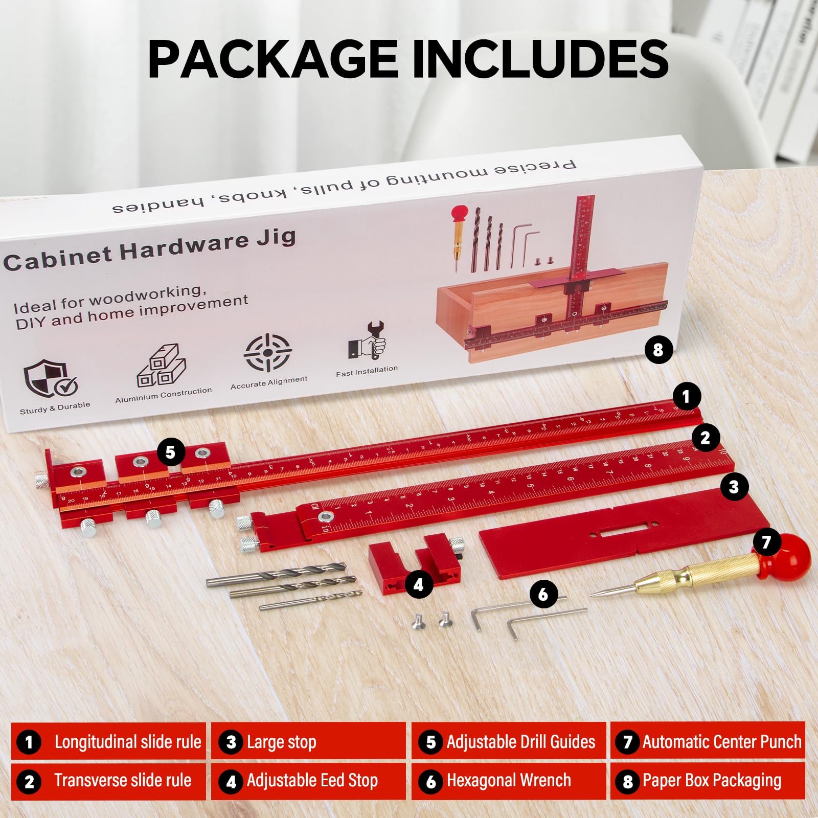 DOCXCDO template secured surface enables wobble-free drilling for professional finishes.