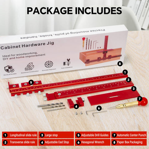 DOCXCDO template secured surface enables wobble-free drilling for professional finishes.