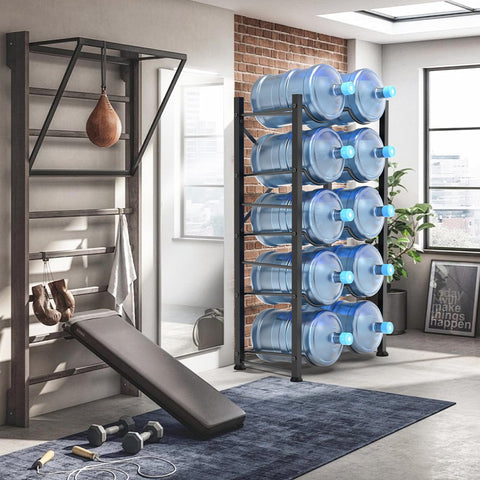 Doerpuz height-adjustable feet demonstrate stable placement on varied floors.