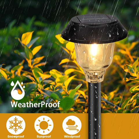 Doeslag solar-pathway-light-warm-white-3000k delivers inviting evenings with warm glow.