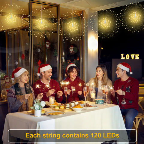 Dofulay warm white lights create soft, eye-friendly mood lighting