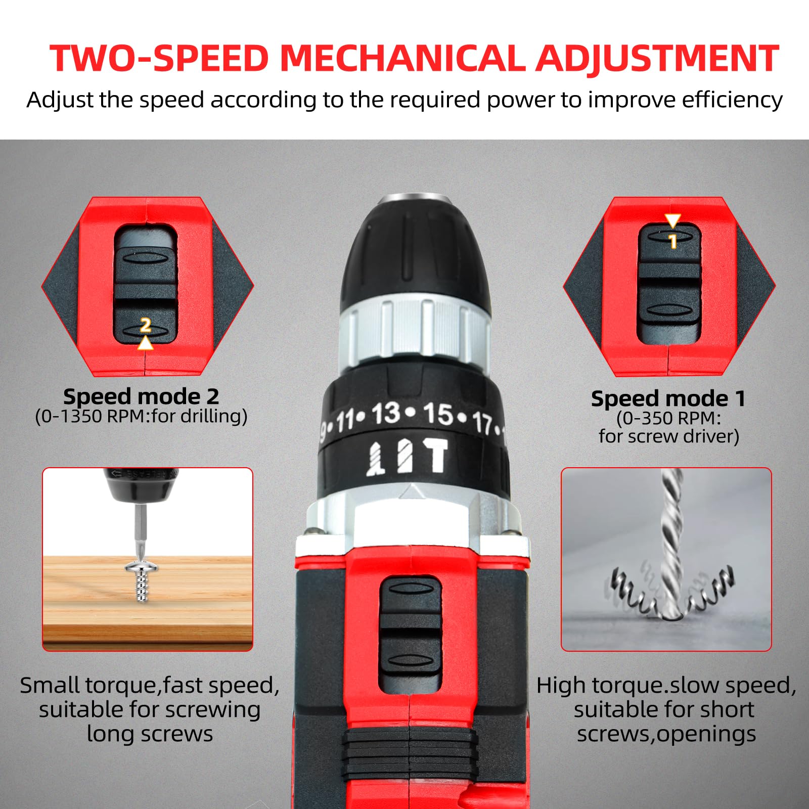 Dogtooth 21V Max cordless drill charger included for quick recharges.