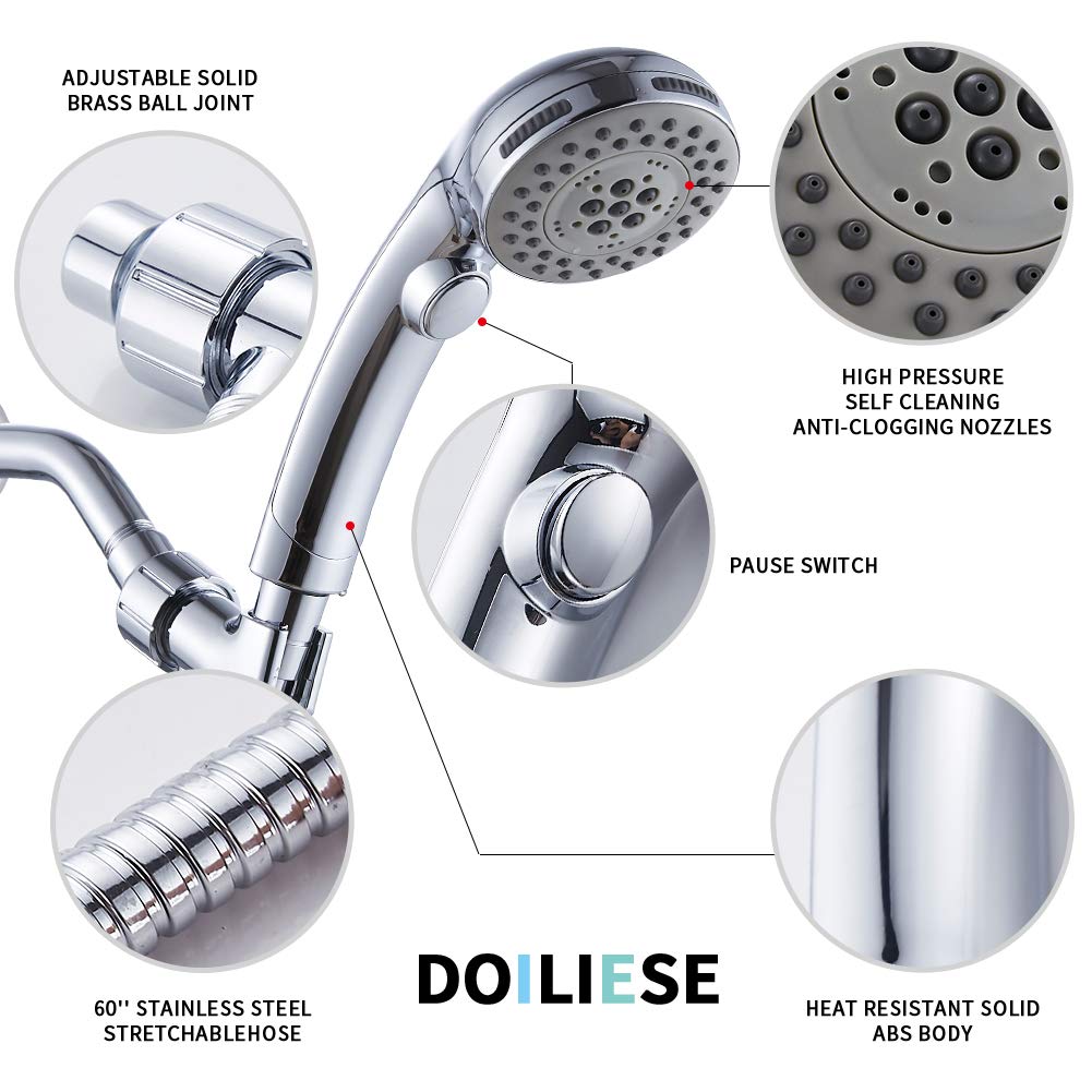 DOILIESE angle adjustable bracket allows precise overhead positioning