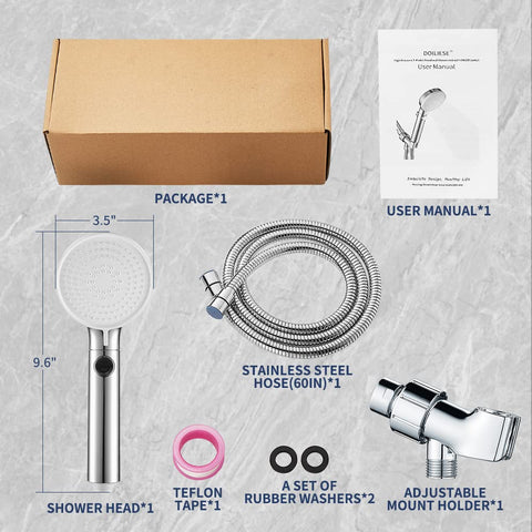 DOILIESE chrome finish adds modern style to your bathroom