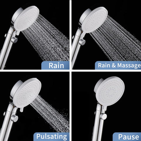 DOILIESE leak-proof hose reduces leaks and tangles during showers