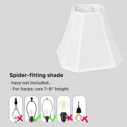 DOLOOTA set of 2 shades only, lamp not included.