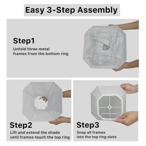 DOLOOTA premium white fabric diffuses light softly.