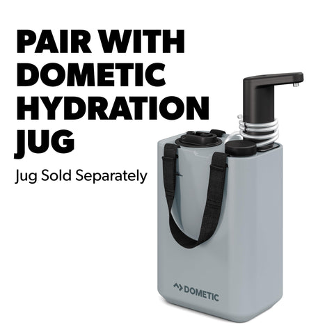 Dometic GO Hydration BPA-free construction supports safe outdoor drinking.