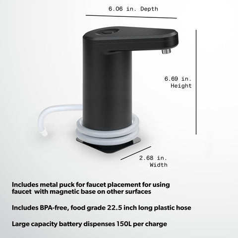 Dometic GO Hydration LED light improves night-time visibility at campsites.
