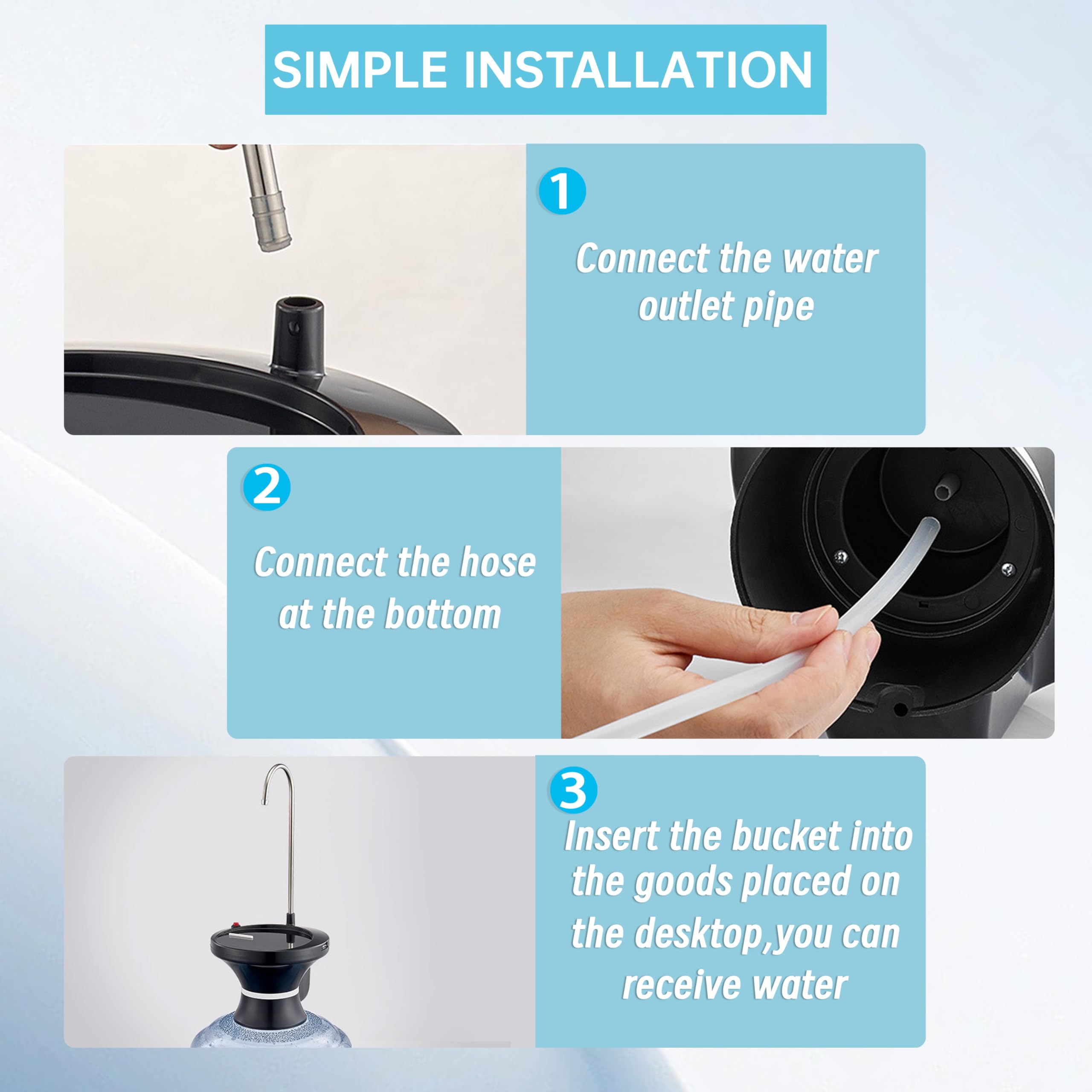 Dommsinon portable compact design for easy setup anywhere.