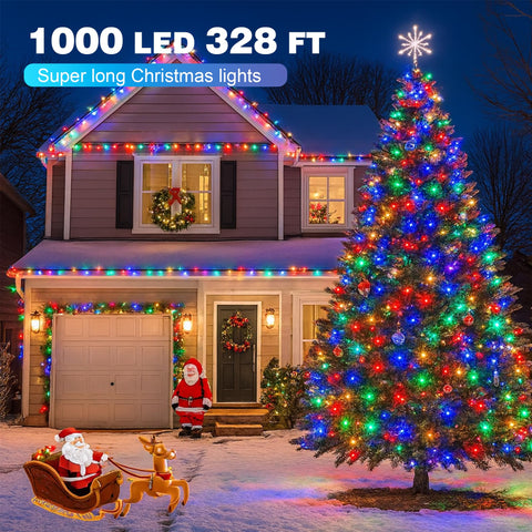 Domolli LED multicolor string provides vibrant tones for festive outdoor scenes