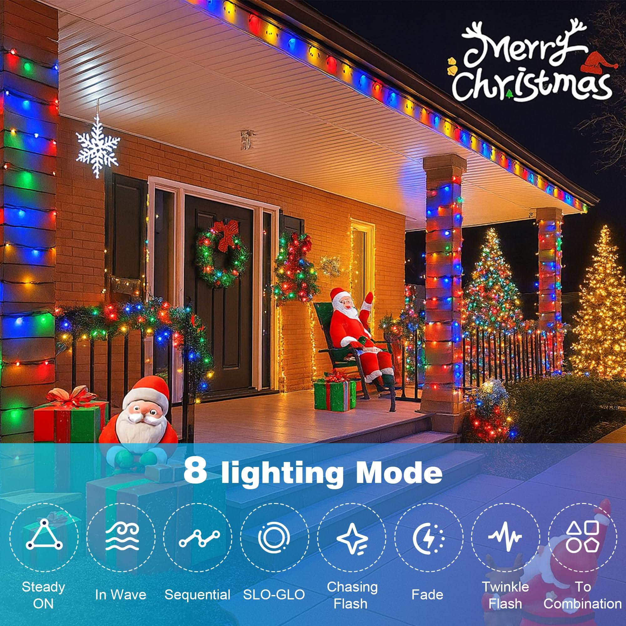 Domolli remote-controlled lighting with 8 modes matches mood and occasion