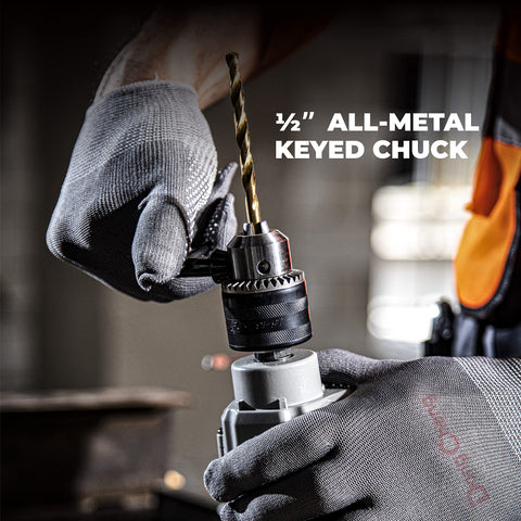 DongCheng Hammer Drill 6A depth gauge helps precise drilling depth