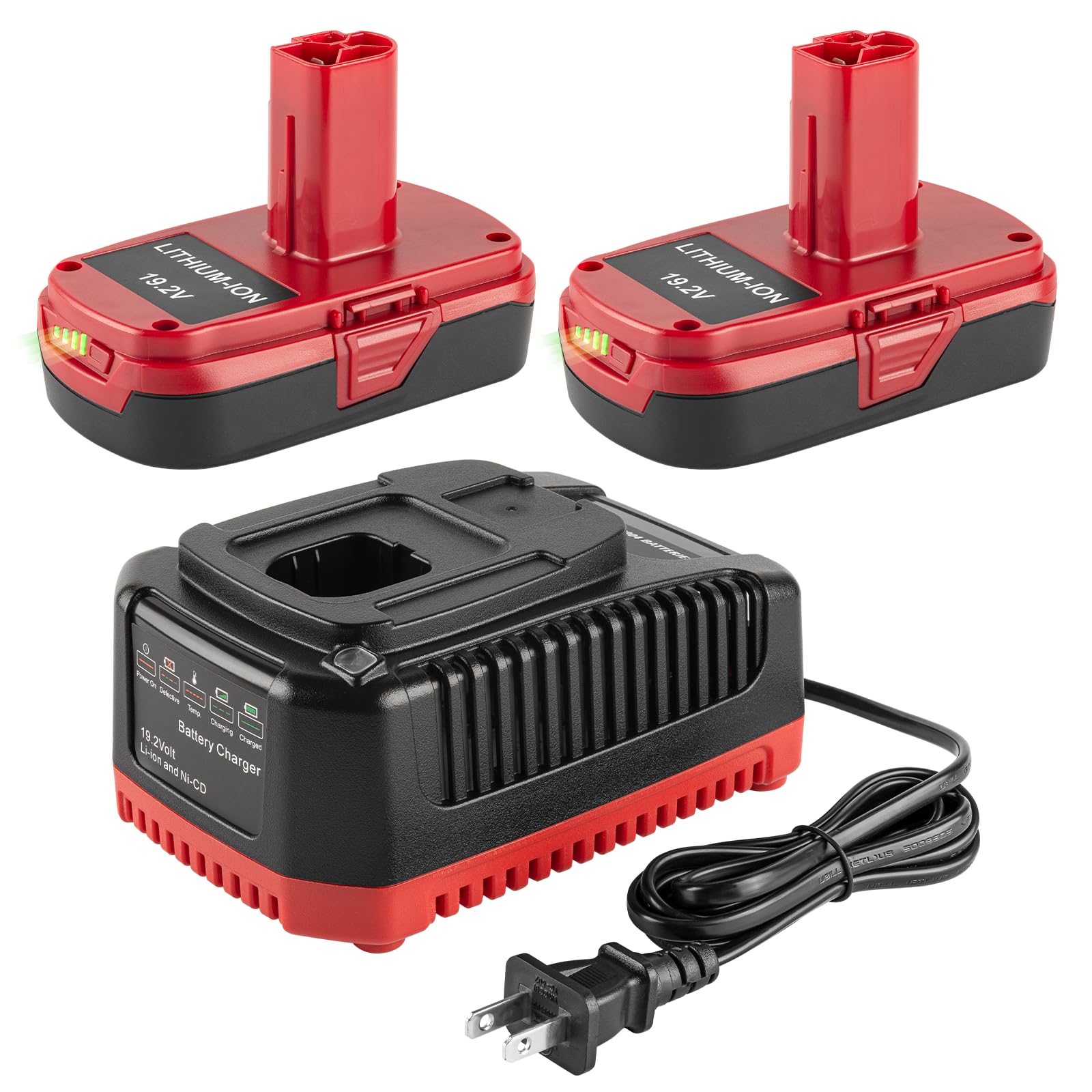 DONGPUCUN 19.2V replacement battery 4000mAh powers Craftsman tools with extended runtime