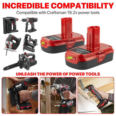 DONGPUCUN Craftsman 19.2V battery charger enables fast, reliable recharging
