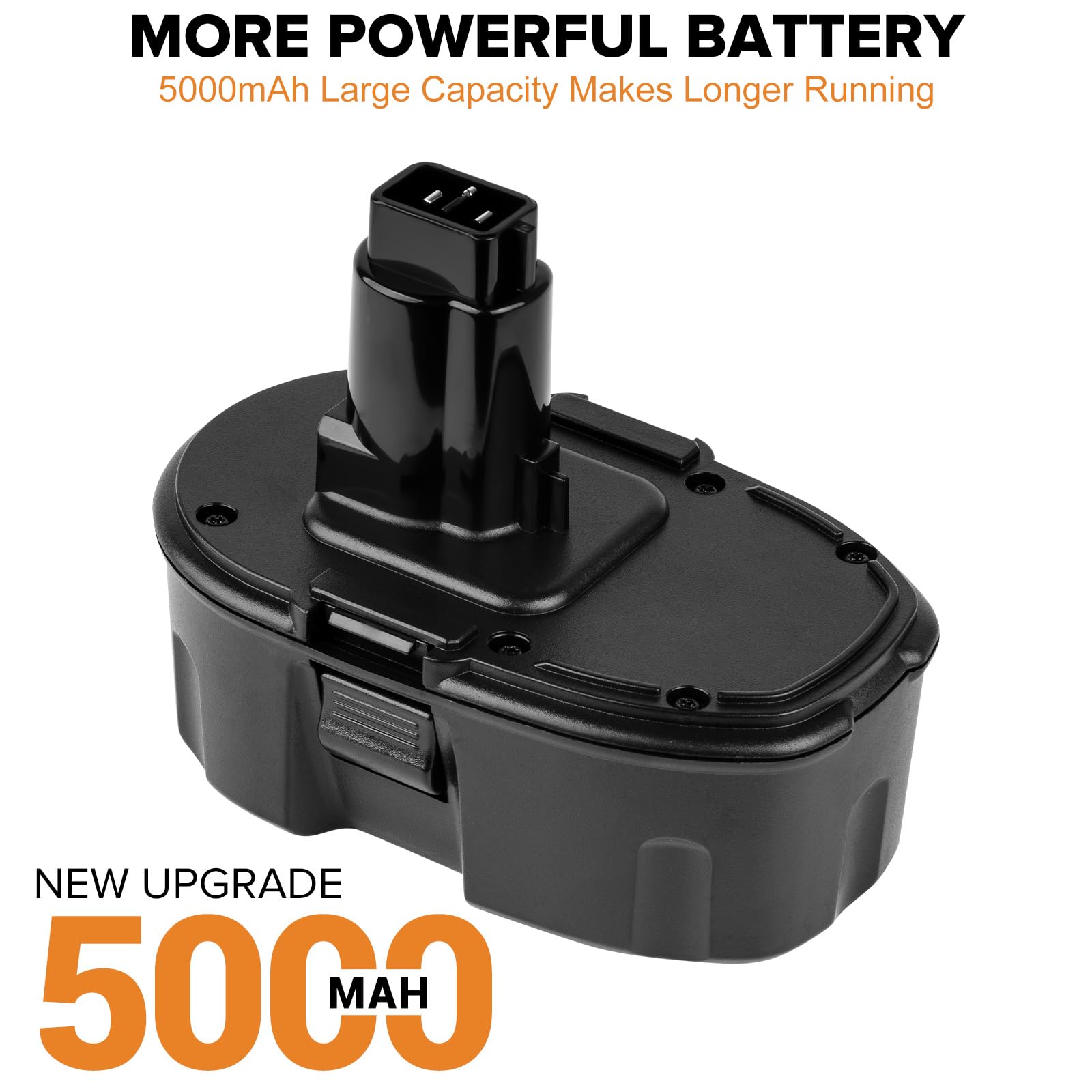 DONGPUCUN DC9310 charger compatible with Dewalt 7.2-18V batteries.