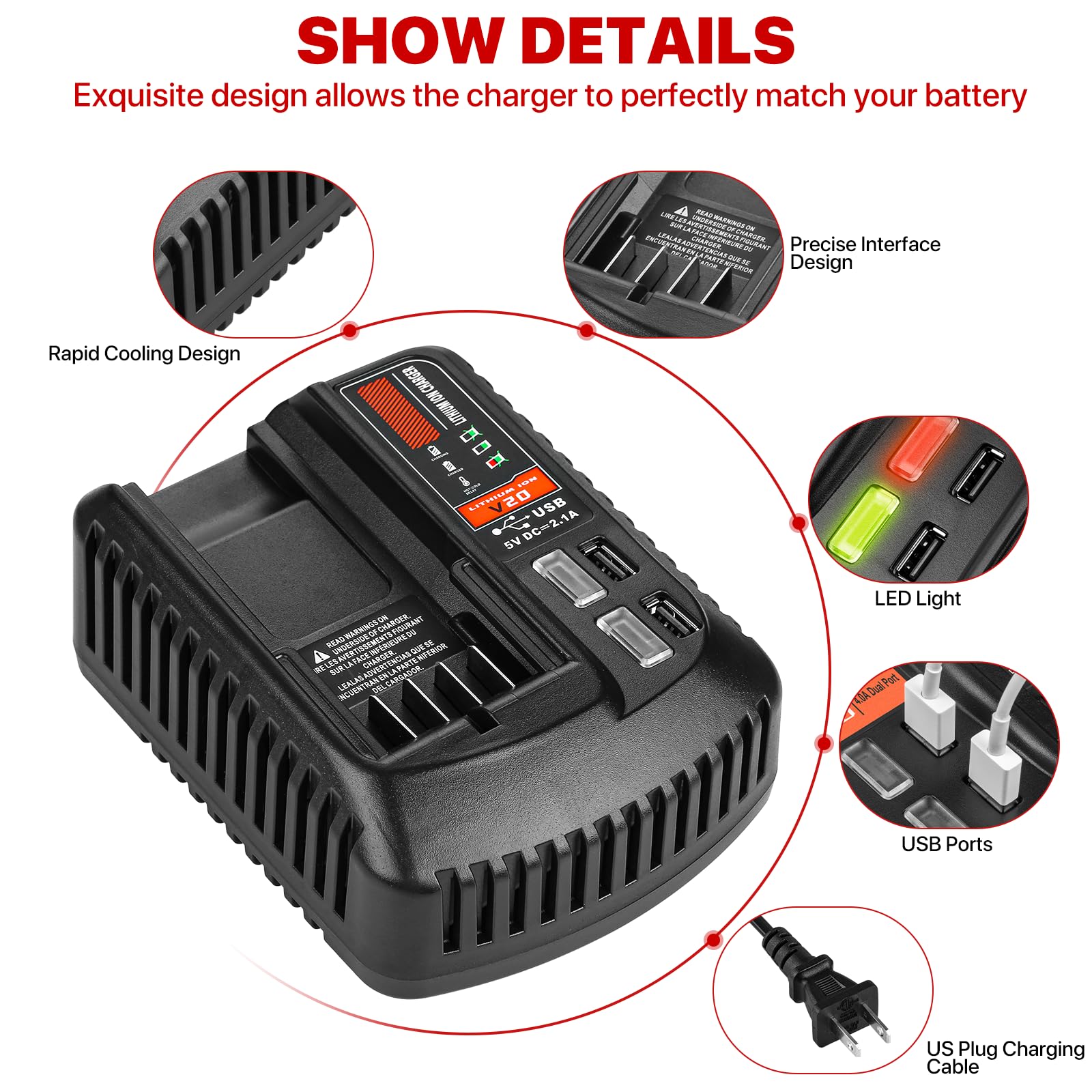 DONGPUCUN premium lithium cells ensure reliable power and long life.