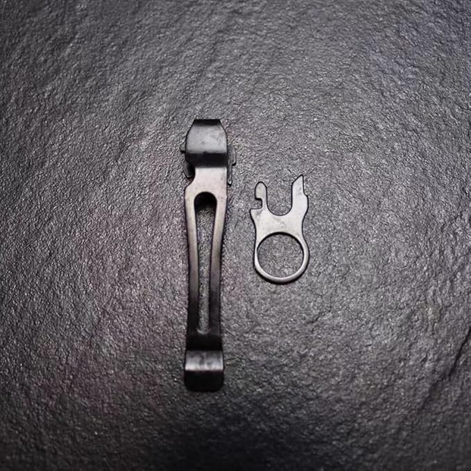Donop stainless steel kit components with black oxide finish.