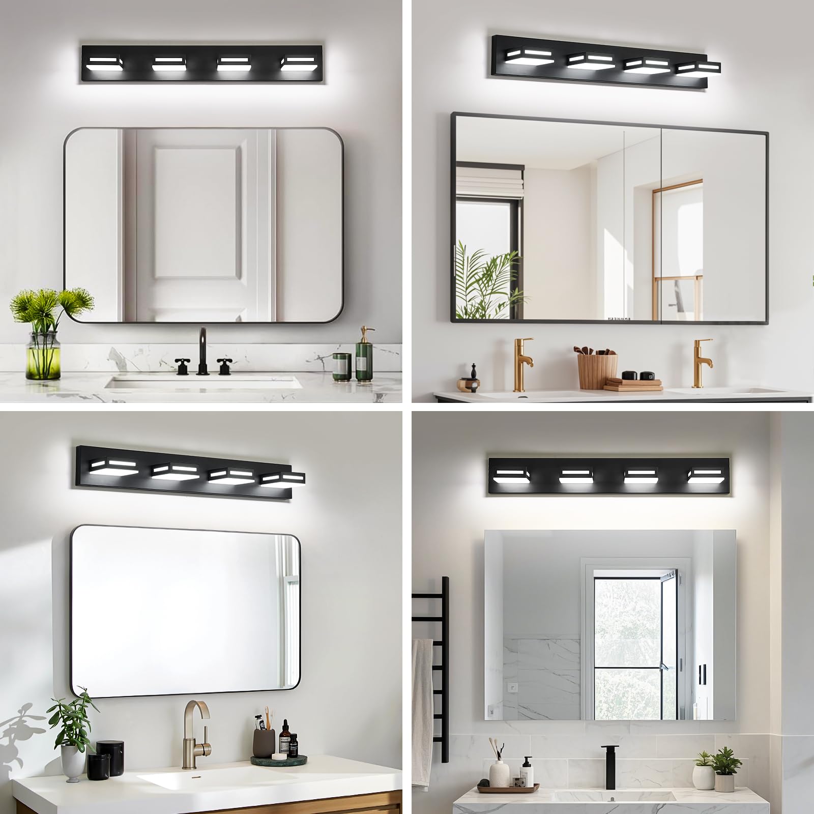 Donrao 6000K cool white LEDs deliver crisp color rendering for detail work.