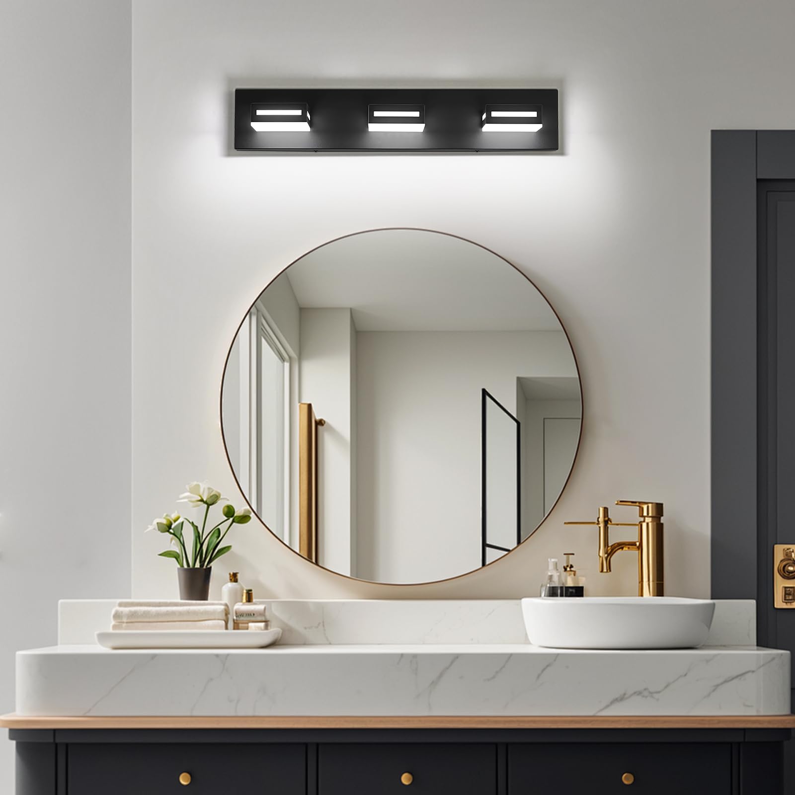 Donrao included hardware for quick mounting and immediate illumination