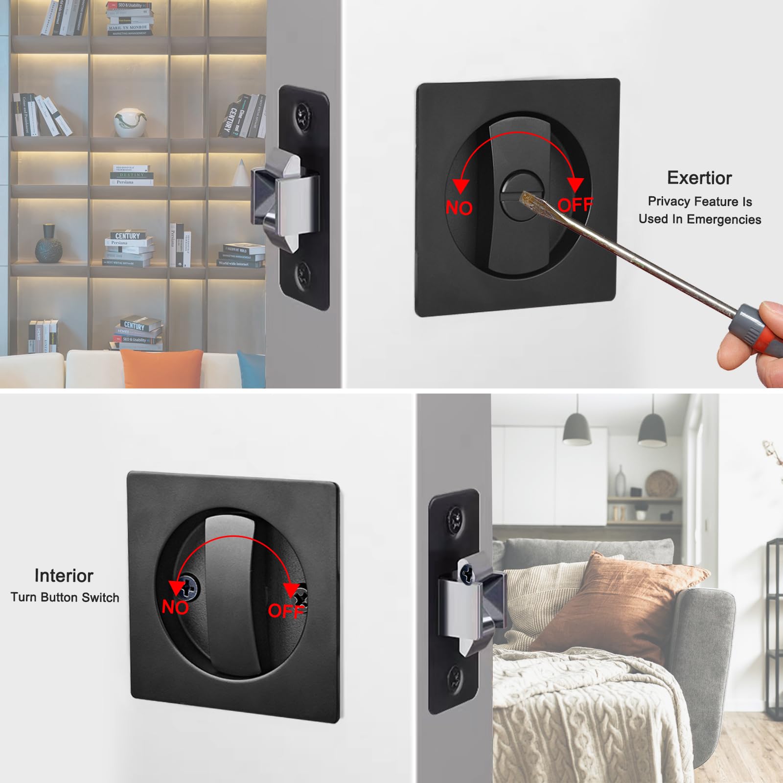 Dontay 2-3/8 inch backset specification for compatibility