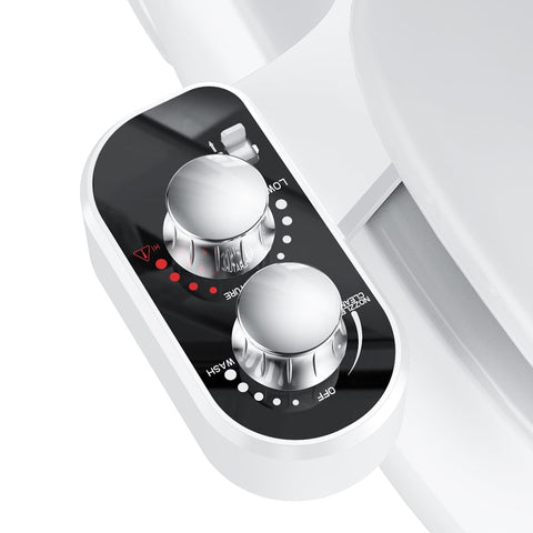 DooLv hot-cold water control bidet attachment for refreshing cleansing