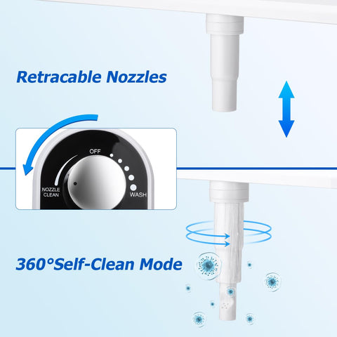 DooLv ultra-slim bidet attachment blends with bathroom décor