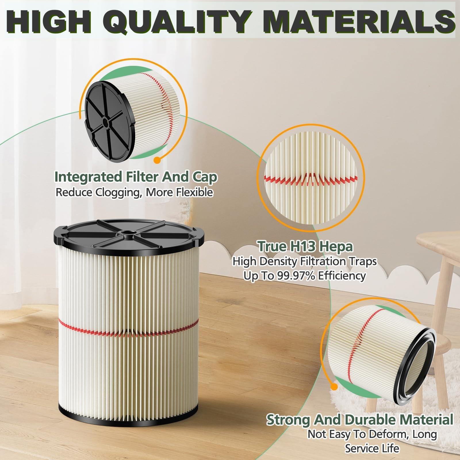 Dooniass filter compatibility shows fit with many Craftsman vacuums.