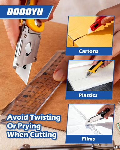 DOOOYU precision-cutting blades ideal for packaging and crafts.