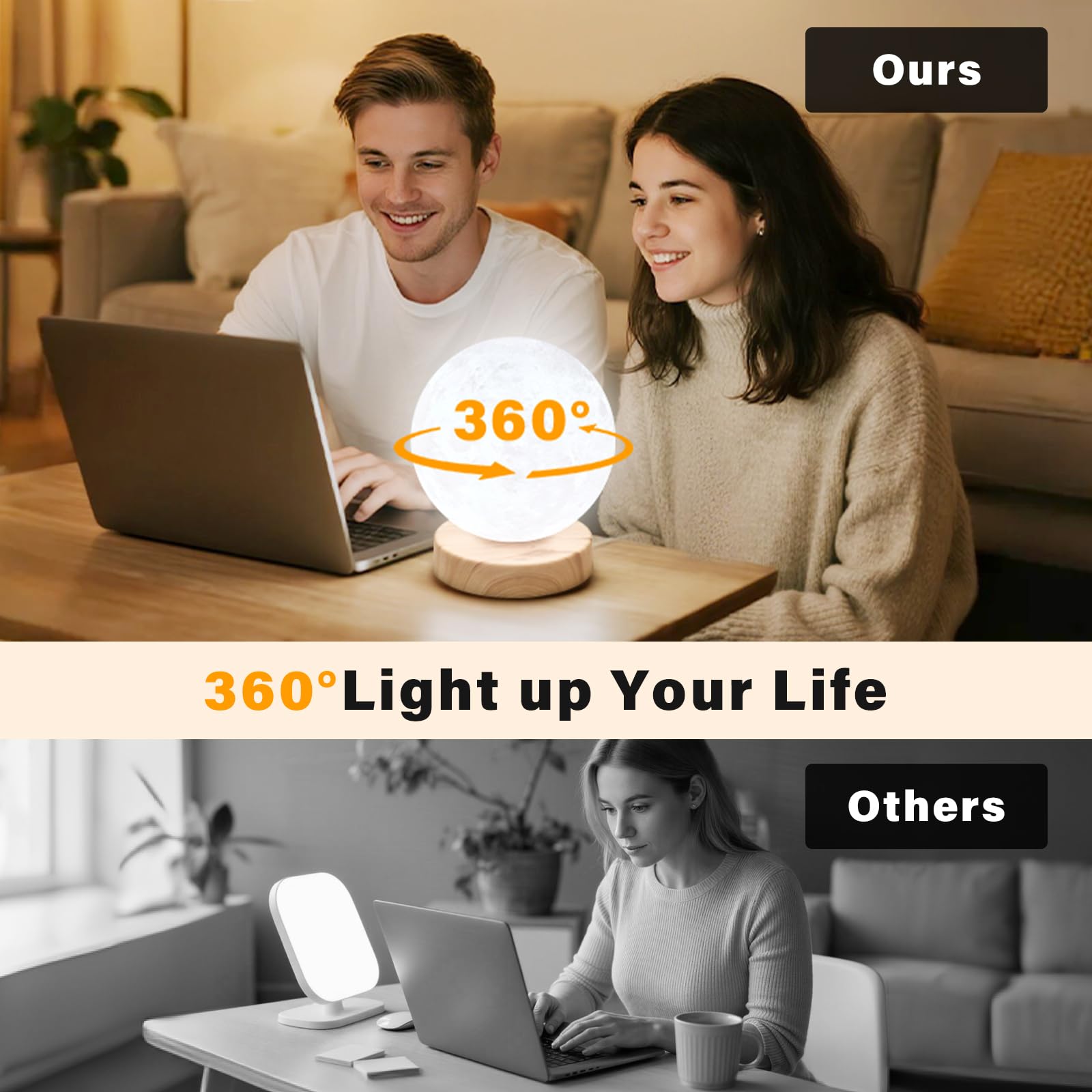 Doraubia-brightness-options supports comfortable reading and late-evening relaxation.