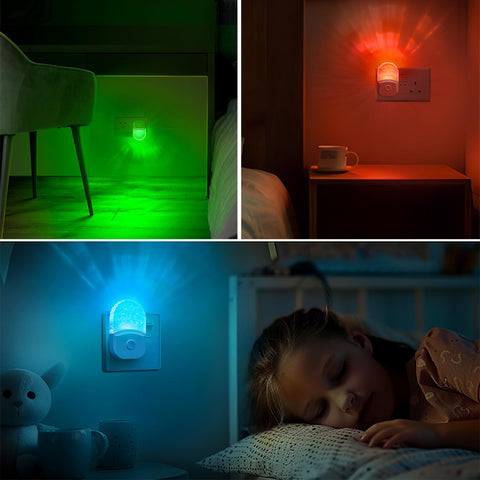 DORESshop decorative ambient night light adds soft illumination to the bedroom