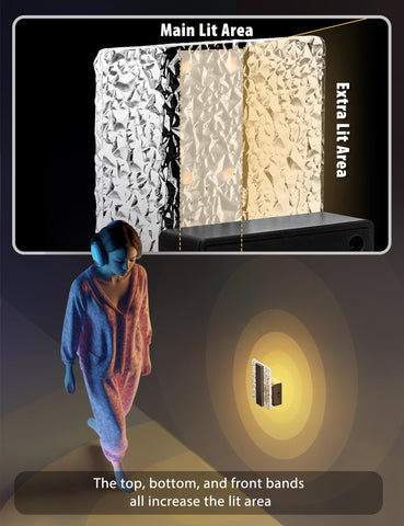 DORESshop decorative night light enhances hallway and bedroom ambiance without clutter.