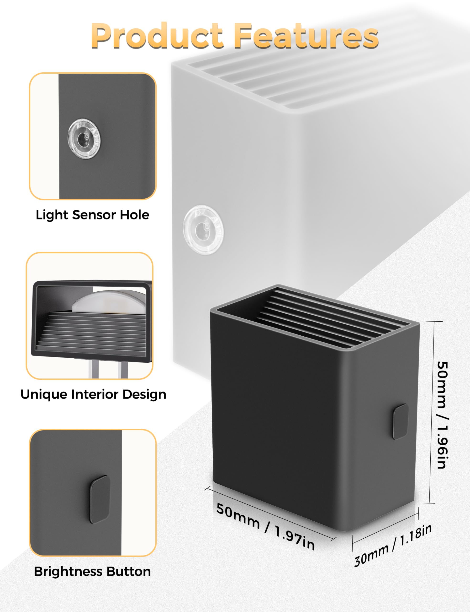DORESshop energy-efficient 1W night light reduces nightly power use.