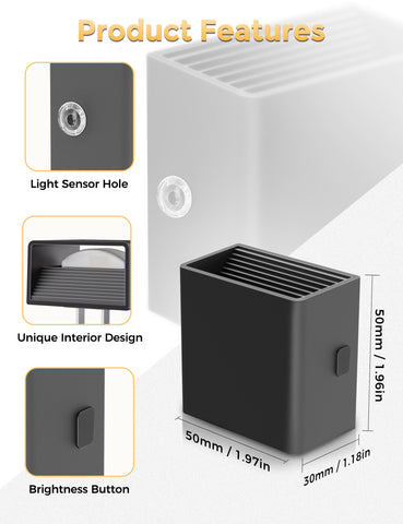 DORESshop energy-efficient 1W night light reduces nightly power use.