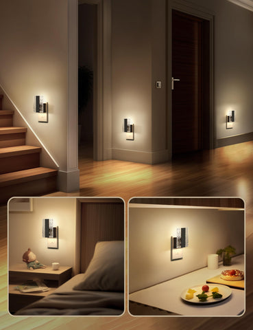 DORESshop energy-efficient LED night light minimizes power use while maintaining steady lighting.