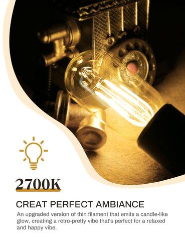 DORESshop LED Edison bulbs offer long life and low maintenance