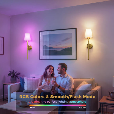 DORESshop 10 color/dimmable options for customizing mood and ambiance.