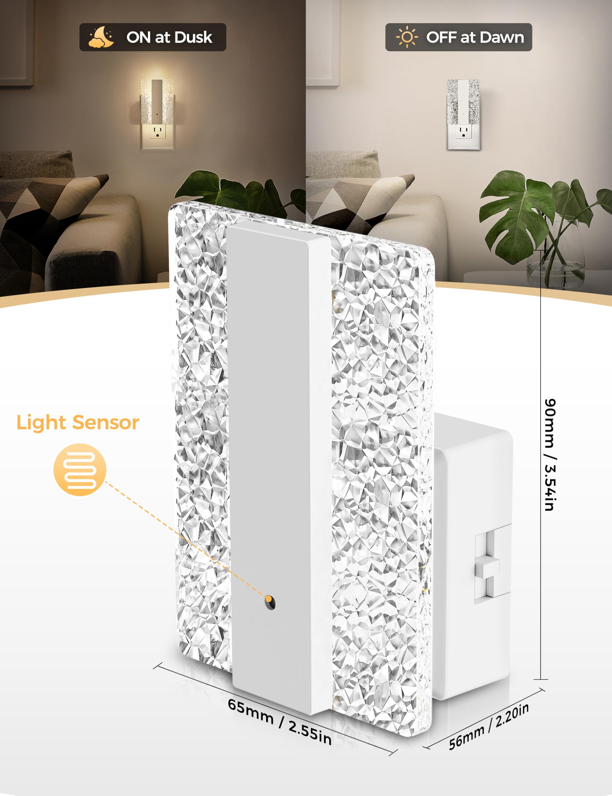 DORESshop bedroom ambience with gentle, unobtrusive glow